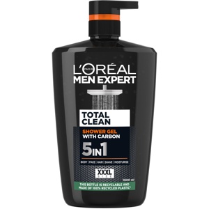 L'Oréal Paris Men Expert Pure Carbon Shower Gel 1000 ml produktbillede