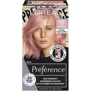 L'Oréal Paris Préférence Vivid Colors - 9.213 Rose Gold produktbillede