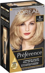 L'Oréal Paris Récital Préférence 8 California Ljusblond 1 pcs produkt bild