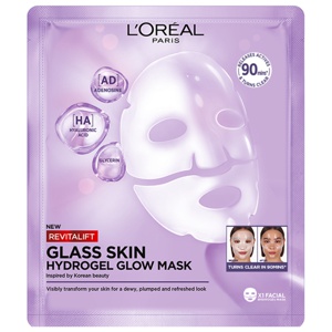 L'Oréal Paris Revitalift Filler Glass Skin Mask 1 stk produktbilde