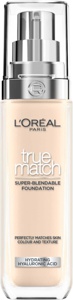 L'Oréal Paris True Match Super-Blendable Foundation 1.W Warm Dore 30ml produktbilde