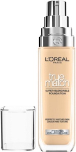 Loreal Paris True Match Super-Blendable Foundation With Hyaluronic Acid 2.W produktbilde