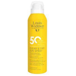 Louis Widmer Clear & Dry Sun Spray 50 Produktbild
