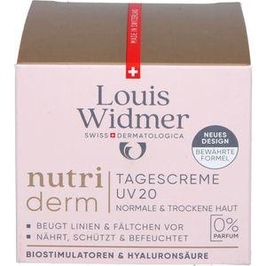 Louis Widmer nutri derm TAGESCREME UV 20 50 ml Tagescreme Produktbild