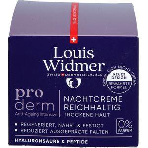 Louis Widmer pro derm NACHTCREME REICHHALTIG 50 ml Creme Produktbild
