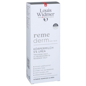 Louis Widmer reme derm KÖRPERLICH 5% UREA 200 ml Milch Produktbild
