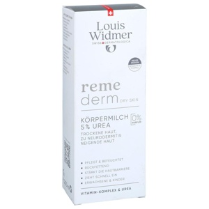 Louis Widmer reme derm KÖRPERMILCH 5% UREA 200 ml Milch Produktbild