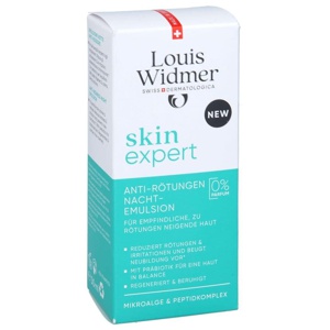 Louis Widmer skin expert ANTI- RÖTUNGEN NACHTEMULSION 50 ml Emulsion Produktbild