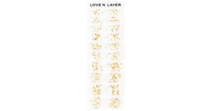 Love'n Layer Love Note Funky Sparkle Gold produkt bild
