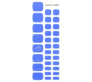 Love'n Layer Solid Toe London Blue Självhäftande nagellack produkt bild