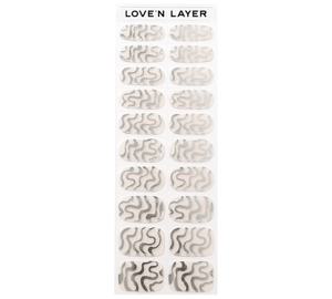 Love'n Layer Dark Days '23 Sweet Swirl Shiny Silver produkt bild