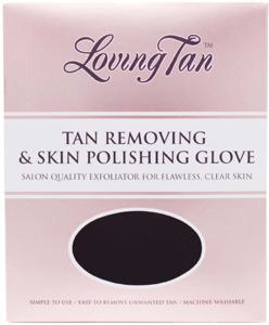 Loving Tan Tan Removing & Skin Polishing Glove Pink & Black 1 pcs produkt bild