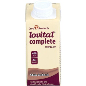 Lovital complete 2.0 HP Trinknahrung Schoko, 24X200 ml Flüssigkeit Produktbild