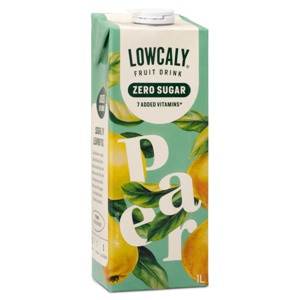 Lowcaly Frugtdrik Pear 1 L produktbillede
