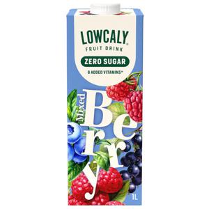 Lowcaly Fruktdryck 1000 ml produkt bild