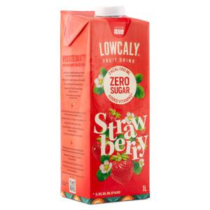 Lowcaly Fruktdryck Strawberry 1 L produkt bild