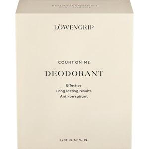 Löwengrip Count on me - Deodorant 3x50 ml produkt bild