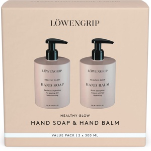 Löwengrip Healthy Glow - Hand Soap & Hand Balm kit 2x300 ml 600 ml produktbillede