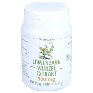 LÖWENZAHNWURZEL-Extrakt 500 mg Mono Kapseln Produktbild