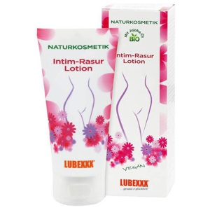LUBEXXX Intim Rasur Lotion pflegt nach Intimrasur Produktbild