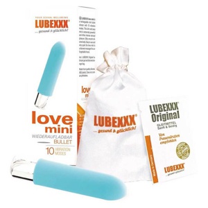 Lubexxx Love Mini Massager türkis rechargeable, 1 St n.v. Produktbild