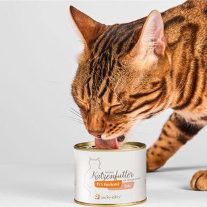 Lucky-Kitty Katzenfutter Pute 4x200 g Produktbild