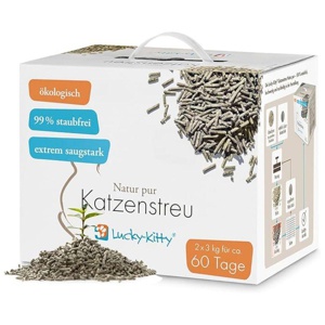 lucky kitty Katzenstreu "Natur Pur" - Sensitiv Produktbild
