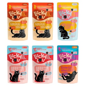 Lucky Lou Adult Probiermix 6 x 125 g Produktbild
