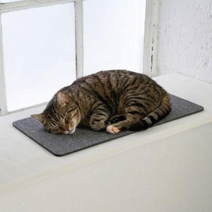 LucyBalu FELTY Katzen Fensterbrettauflage anthrazit Produktbild