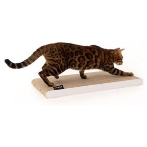 LucyBalu SCRATCHPAPER Katzen Kratzpappe weiß Produktbild