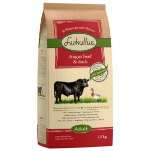 Lukullus Kaltgepresst Angus-Rind & Ente Produktbild