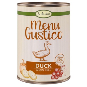 Lukullus Menu Gustico - Ente mit Karotte, Preiselbeeren und Rosmarin Produktbild