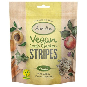 Lukullus Vegan Garden Stripes Apfel, Karotte & Aprikose Produktbild