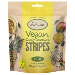 Lukullus Vegan Garden Stripes Kürbis, Mango & Ananas Produktbild