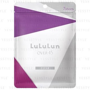 LuLuLun - Over 45 Face Mask Clear 7 pcs Produktbild
