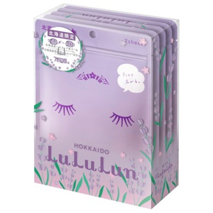 LuLuLun Premium Sheet Mask Hokkaido Lavender 5 x 7-pack produkt bild