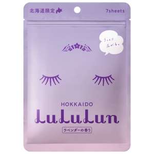 Lululun Premium Sheet Mask Hokkaido Lavender Vårdande arkmask 108 ml produkt bild