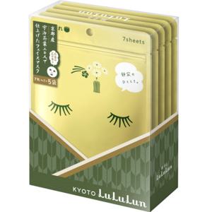 LuLuLun Premium Sheet Mask Kyoto Green Tea 5 x 7-pack produkt bild