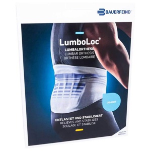 LUMBOLOC Rückenstützbandage Gr.4 titan Produktbild