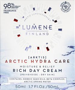 Lumene Arctic Hydra Care Moisture & Relief Rich Day Cream 50 ml produkt bild