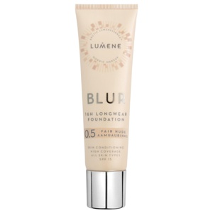 Lumene Blur 16h Longwear Foundation SPF15 0.5 Fair Nude produkt bild