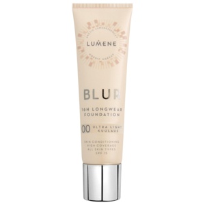 Lumene Blur 16H Longwear Foundation 00 Ultra Light, 30 ml produkt bild