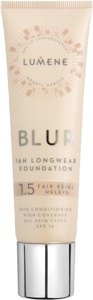 Lumene Blur 16H Longwear Foundation 1.5 Fair Beige produktbilde