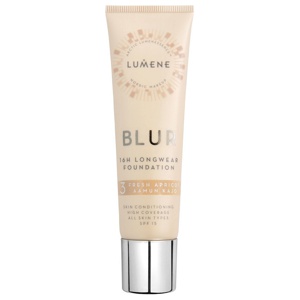 Lumene Blur 16H Longwear Foundation 3 Fresh Apricot 30 ml produktbilde