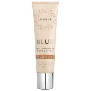 Lumene Blur 16H Longwear Foundation SPF 15 5 Deep Tan produkt bild