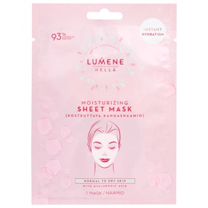 Lumene HELLÄ Moisturizing Sheet Mask 1 st produkt bild