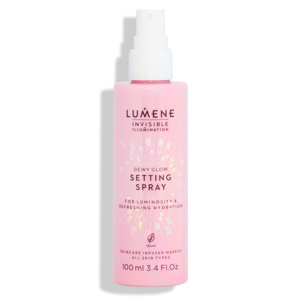Lumene Invisible Illumination Dewy Glow Setting Spray 100 ml produktbillede