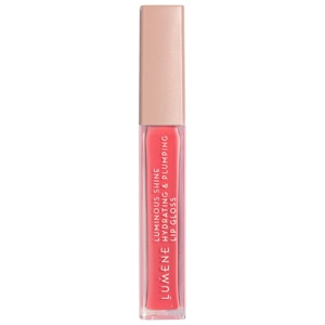 Lumene Luminous Shine Hydrating & Plumping Lip Gloss 4 Peach Pink produkt bild
