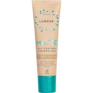 Lumene Matte Oil-Control Foundation SPF20 3 Fresh Apricot 30 ml produkt bild