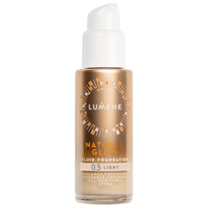 Lumene Natural Glow Fluid Foundation SPF20 0.5 Light 30 ml produkt bild